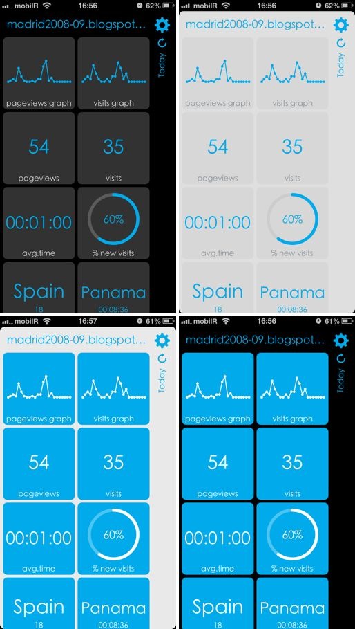 Analytics Tiles App